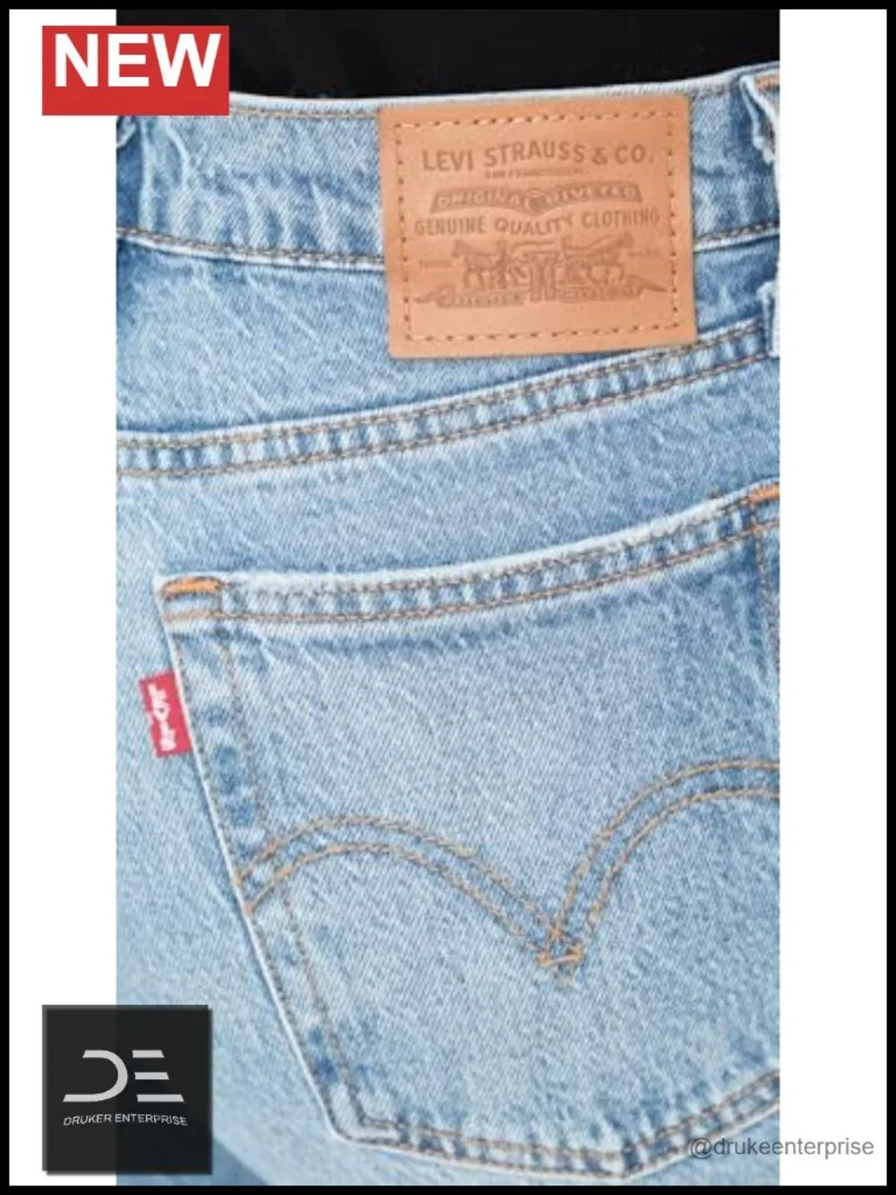 Wedgie Icon Fit Jeans High Rise Straight Leg Cotton